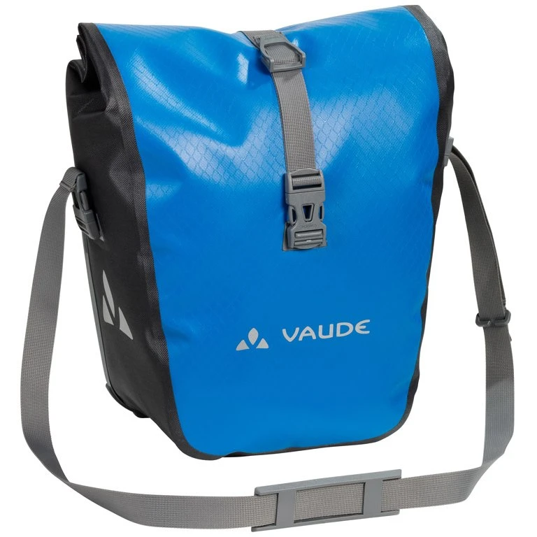Vaude Aqua Front Bike Pannier (Pair) - 2x14L - Blue 4 Vaude Aqua Front Bike Pannier (Pair) - 2x14L - Blue - Image 2