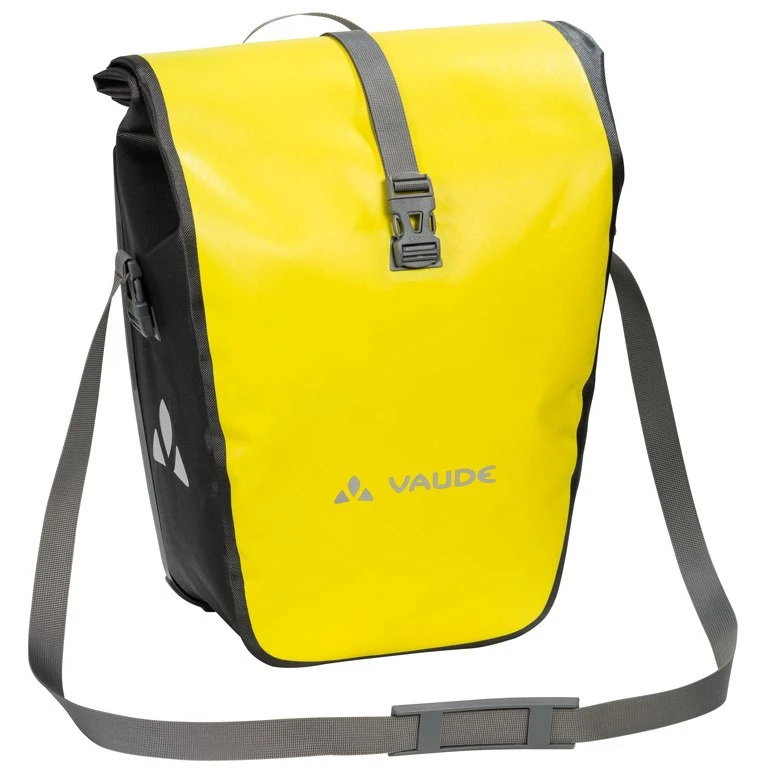 Vaude Aqua Back Single Bike Pannier - 24L - Canary 3 Vaude Aqua Back Single Bike Pannier - 24L - Canary