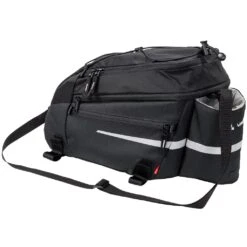 Vaude Silkroad L (i-Rack) Trunk Bag - 9+7L - Black