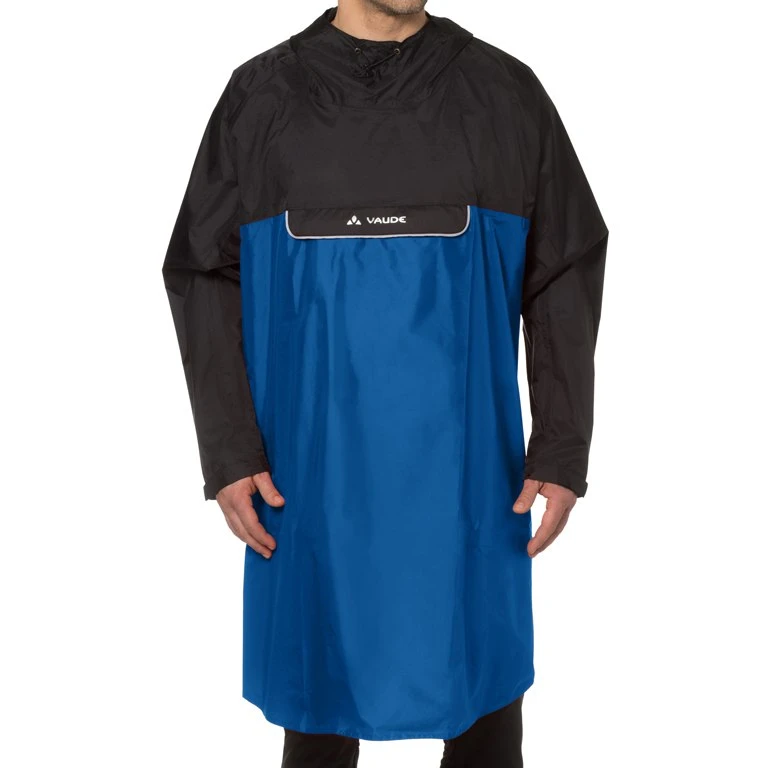 Vaude Valero Poncho - Blue 4 Vaude Valero Poncho - Blue - Image 2