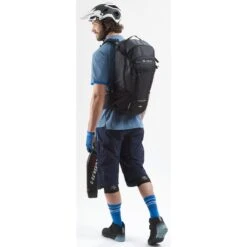 Vaude AM Moab Mid STX All-Mountain Flat Pedal Shoes - Phantom Black -Vaude vaude am moab mid stx all mountain flat pedal shoes 6 1218895