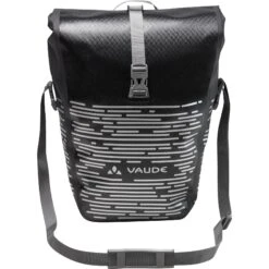 Vaude Aqua Back Luminum II Bike Pannier Rear (Pair) - 2x24L - Black
