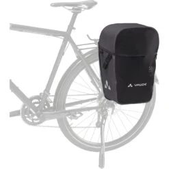 Vaude Aqua Back Pro Single Bike Pannier Rear - 24L - Black -Vaude vaude aqua back pro bike pannier rear pair black 1 1243182