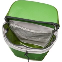 Vaude Aqua Back Pro Single Bike Pannier Rear - 24L - Parrot Green -Vaude vaude aqua back pro bike pannier rear pair parrot green 1 1243177