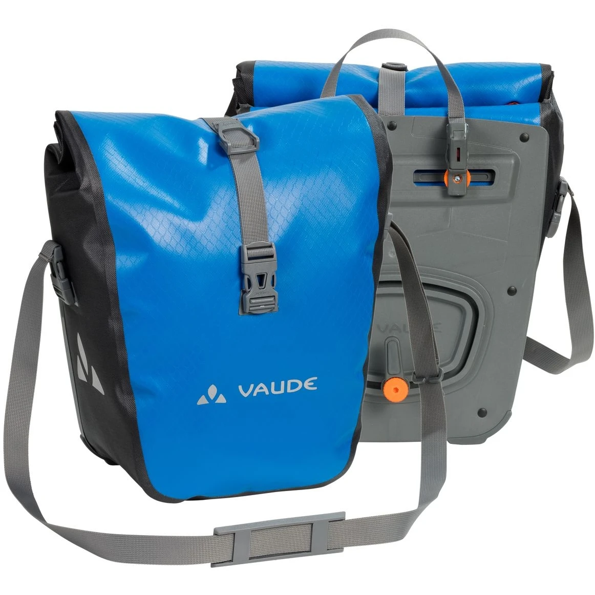 Vaude Aqua Front Bike Pannier (Pair) - 2x14L - Blue 3 Vaude Aqua Front Bike Pannier (Pair) - 2x14L - Blue