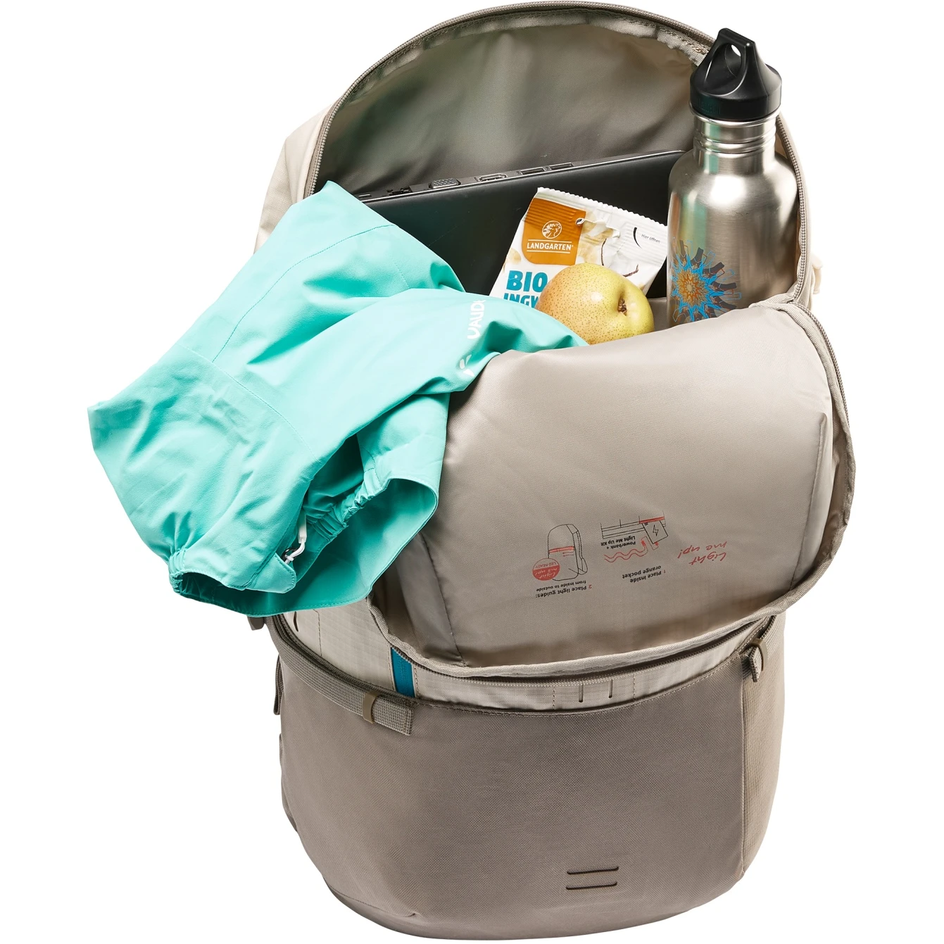 Vaude CityGo 30 Backpack - Linen 9 Vaude CityGo 30 Backpack - Linen - Image 7