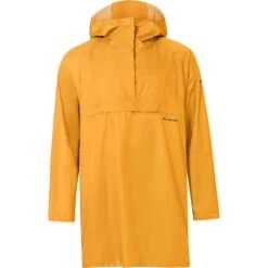 Vaude Comyou Poncho Coat - Burnt Yellow