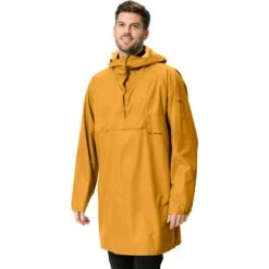 Vaude Comyou Poncho Coat - Burnt Yellow -Vaude vaude comyou poncho coat burnt yellow 5 1245653