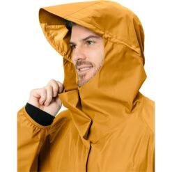 Vaude Comyou Poncho Coat - Burnt Yellow -Vaude vaude comyou poncho coat burnt yellow 7 1245655