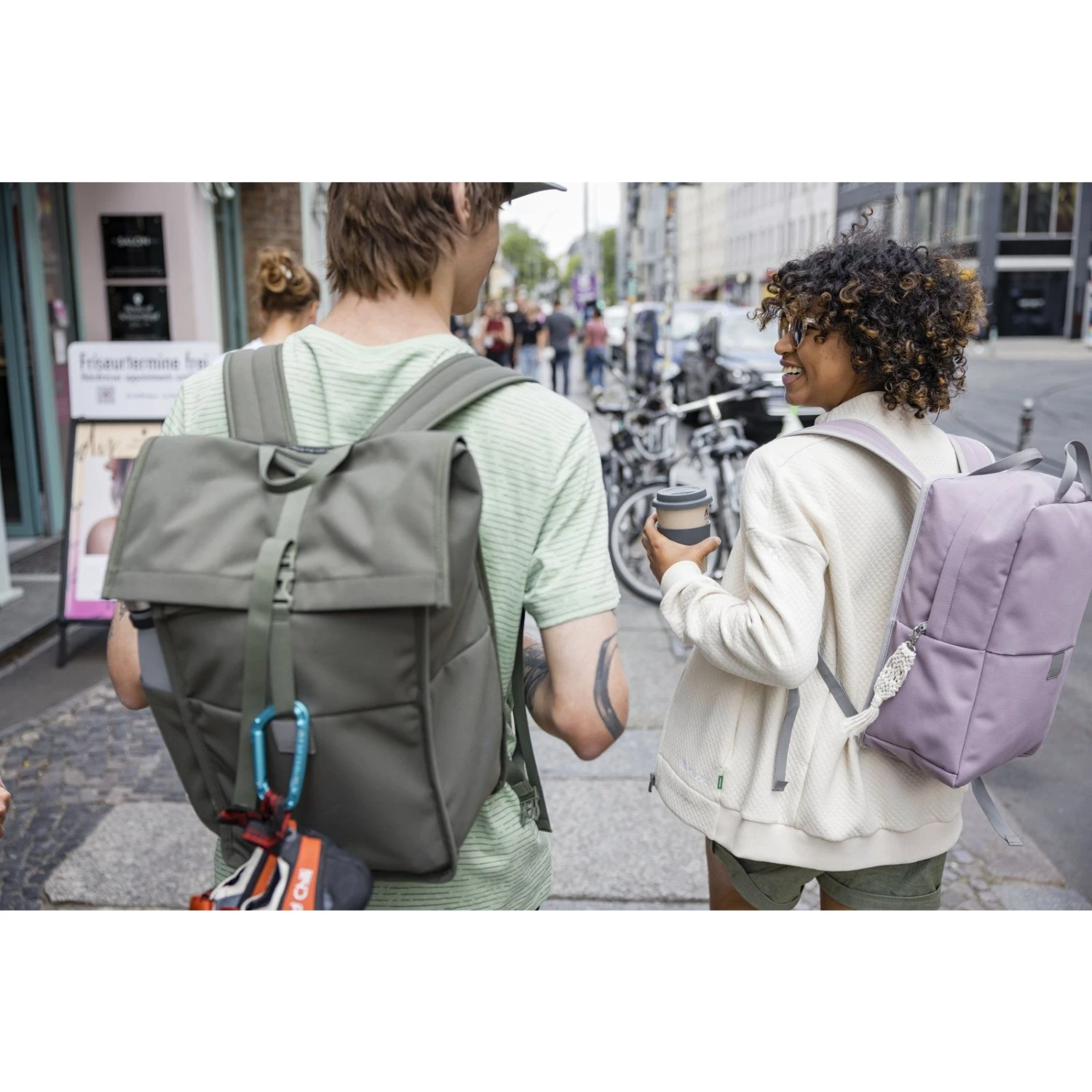 Vaude Coreway Rolltop 20 Backpack - Linen 13 Vaude Coreway Rolltop 20 Backpack - Linen - Image 11