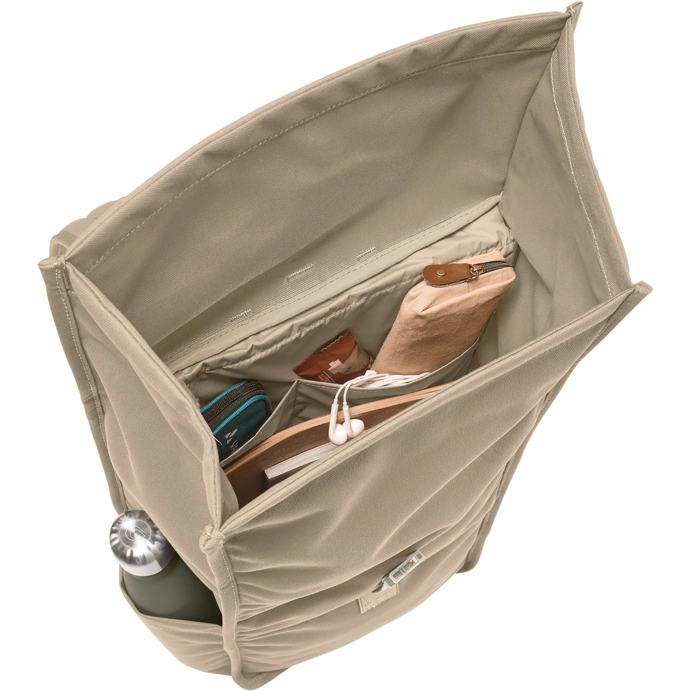 Vaude Coreway Rolltop 20 Backpack - Linen 10 Vaude Coreway Rolltop 20 Backpack - Linen - Image 8