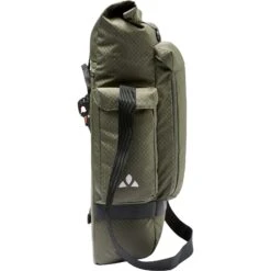 Vaude Cyclist Back Single Bike Pannier - 27L - Khaki -Vaude vaude cyclist back single bike pannier 27l khaki 4 1507009