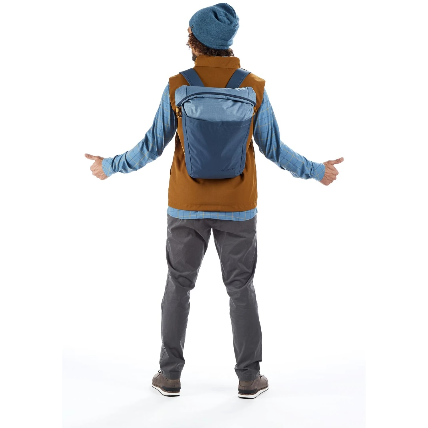 Vaude Kajam Shopper & Backpack - 20L - Chocolate 8 Vaude Kajam Shopper & Backpack - 20L - Chocolate - Image 6