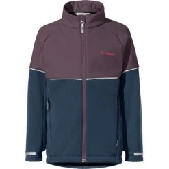 Vaude Kids Qimsa Softshell Jacket - Blackberry