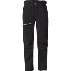 Vaude Kids Qimsa Softshell Pants - Black