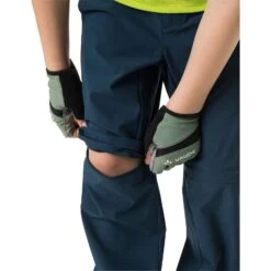 Vaude Kids Yaras Stretch Zip-Off Pants - Arctic Blue -Vaude vaude kids yaras stretch zip off pants dark sea b11 1226188