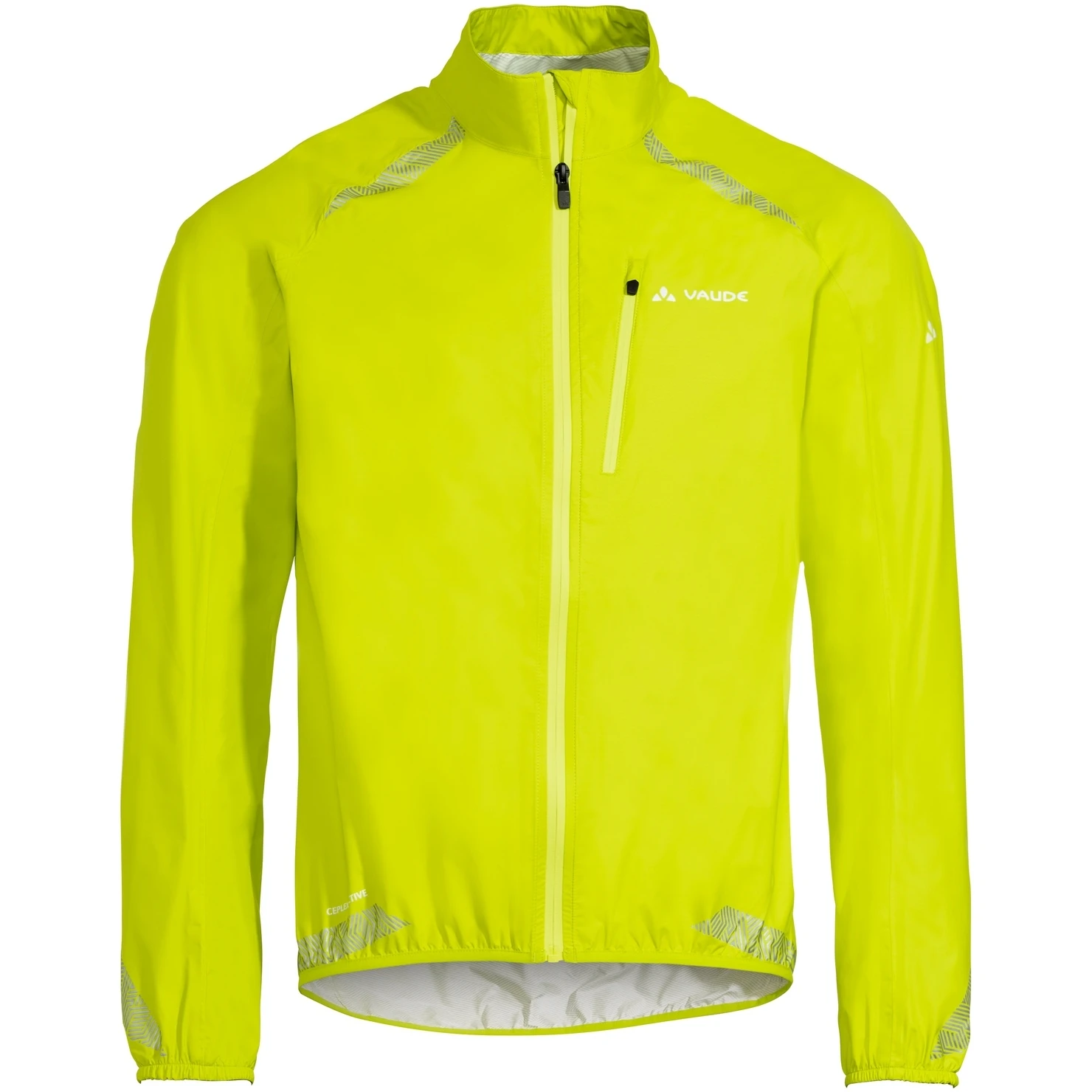 Vaude Men's Luminum Performance Rain Jacket II - Bright Green 3 Vaude Men's Luminum Performance Rain Jacket II - Bright Green