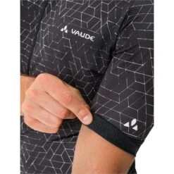 Vaude Men's Furka FZ Tricot Jersey - Black -Vaude vaude men s furka fz tricot jersey 1 1470524