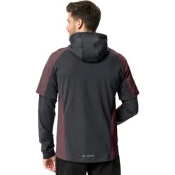 Vaude Men's All Year Moab FZ Hoody - Dark Oak -Vaude vaude mens all year moab fz hoody dark oak 5 1250912