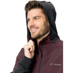 Vaude Men's All Year Moab FZ Hoody - Dark Oak -Vaude vaude mens all year moab fz hoody dark oak 6 1250913