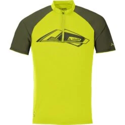 Vaude Men's Altissimo Pro Shirt - Bright Green Uni -Vaude vaude mens altissimo pro shirt bright green uni 2 1371283