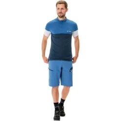 Vaude Men's Altissimo Shirt II - Dark Sea -Vaude vaude mens altissimo shirt ii dark sea 1 1107693