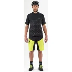 Vaude Men's AM Moab Syn. Flat Pedal Shoes - Black/avocado -Vaude vaude mens am moab syn 1218933