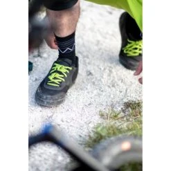 Vaude Men's AM Moab Syn. Flat Pedal Shoes - Black/avocado -Vaude vaude mens am moab syn 1218934