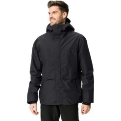 Vaude Men's Comyou Pro Rain Jacket - Black -Vaude vaude mens comyou pro rain jacket black 4 1252876