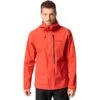 Vaude Men's Comyou Rain Jacket - Glowing Red -Vaude vaude mens comyou rain jacket glowing red 4 1506401