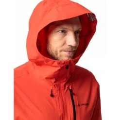 Vaude Men's Comyou Rain Jacket - Glowing Red -Vaude vaude mens comyou rain jacket glowing red 6 1506403