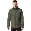 Vaude Men's Comyou Rain Jacket - Khaki -Vaude vaude mens comyou rain jacket khaki 4 1506466