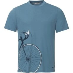 Vaude Men's Cyclist 3 T-Shirt - Blue Grey -Vaude vaude mens cyclist 3 t shirt blue grey 2 1372193