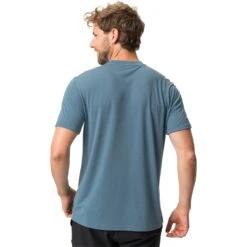 Vaude Men's Cyclist 3 T-Shirt - Blue Grey -Vaude vaude mens cyclist 3 t shirt blue grey 5 1372196