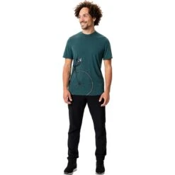 Vaude Men's Cyclist 3 T-Shirt - Mallard Green -Vaude vaude mens cyclist 3 t shirt mallard green 1 1372216