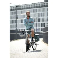 Vaude ReCycle Pro Single Bike Pannier - 22L - Dusty Forest -Vaude vaude mens cyclist air jacket dusty moss c 6 1214044