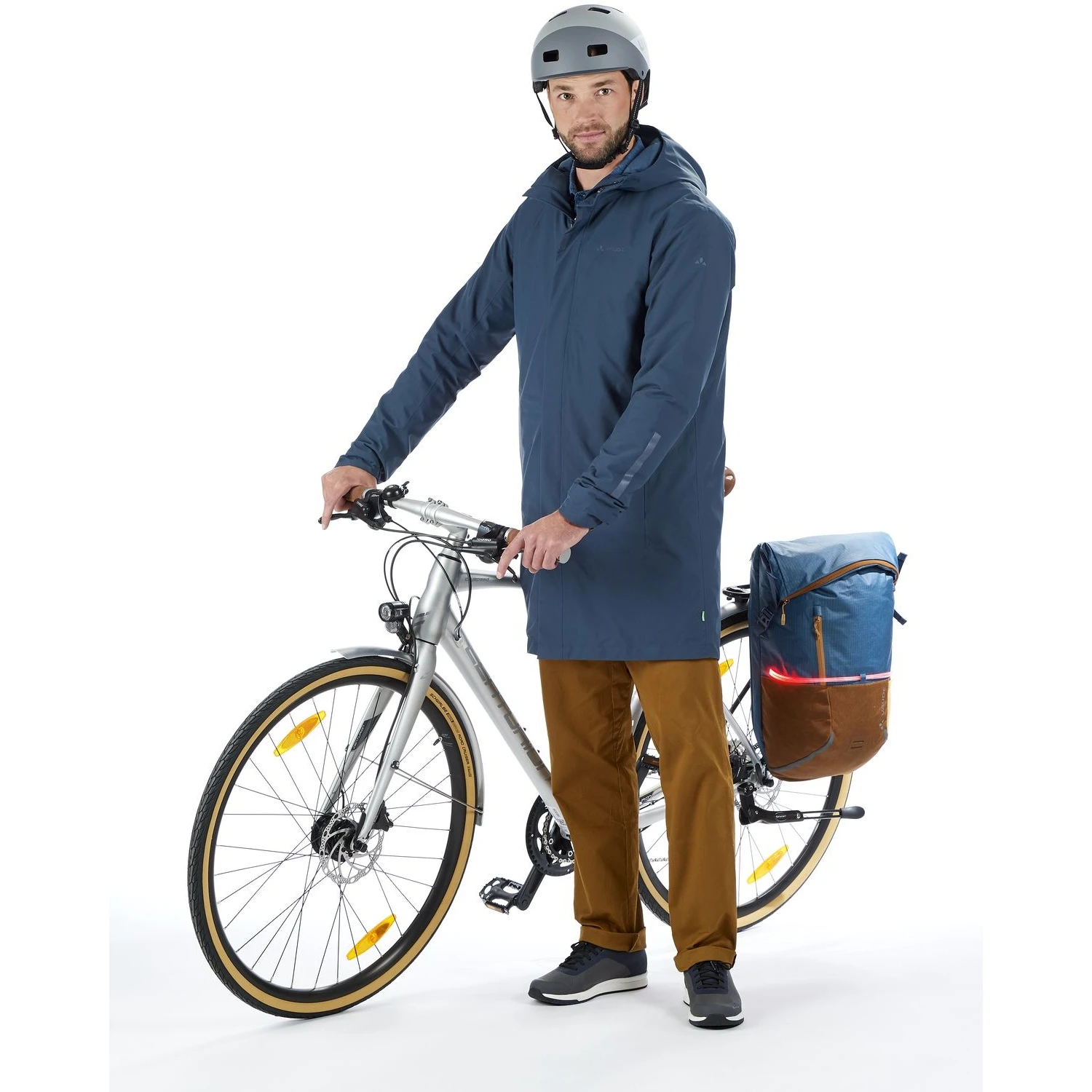 Vaude Men's Cyclist Padded Parka - Dark Sea Uni 10 Vaude Men's Cyclist Padded Parka - Dark Sea Uni - Image 8