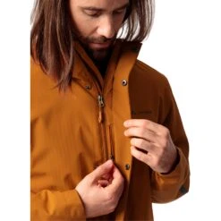 Vaude Men's Cyclist Padded Parka - Silt Brown -Vaude vaude mens cyclist padded parka silt brown 6 1508150