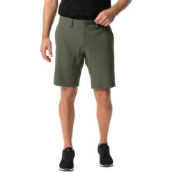 Vaude Men's Cyclist Shorts - Khaki -Vaude vaude mens cyclist shorts khaki 4 1373951