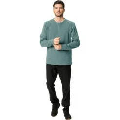 Vaude Men's Cyclist Sweater - Dusty Moss -Vaude vaude mens cyclist sweater dusty moss 1 1253444