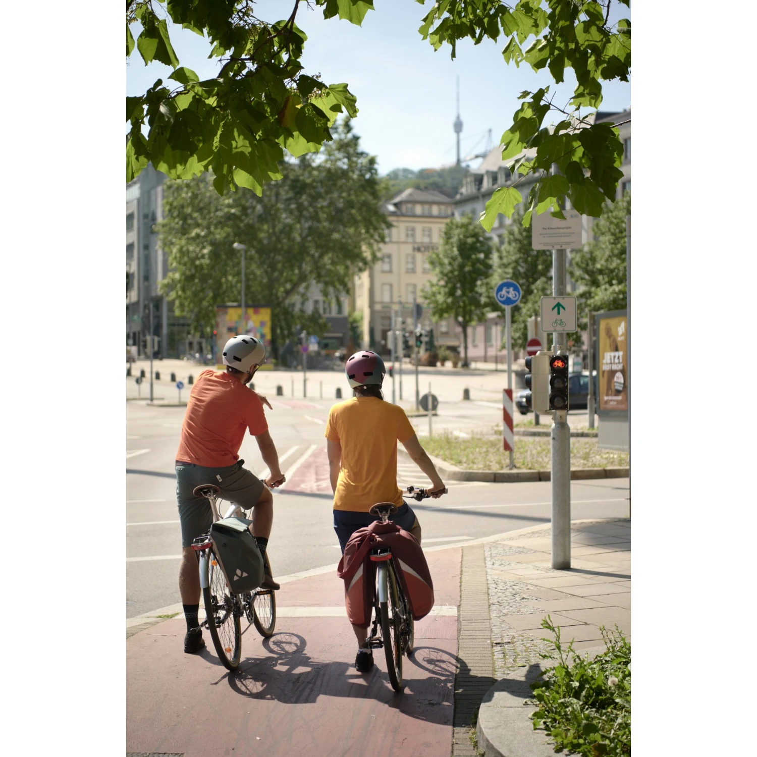 Vaude Road Master Urban (Double) Bicycle Bag - 32+6L - Dark Cherry 14 Vaude Road Master Urban (Double) Bicycle Bag - 32+6L - Dark Cherry - Image 12