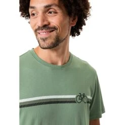 Vaude Men's Cyclist T-Shirt V - Willow Green -Vaude vaude mens cyclist t shirt v willow green 6 1372000