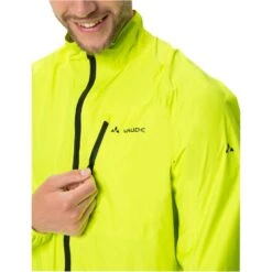 Vaude Men's Drop Jacket III - Neon Yellow -Vaude vaude mens drop jacket iii neon yellow b2 1320151