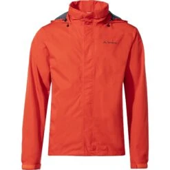 Vaude Escape Bike Light Jacket Men - Glowing Red -Vaude vaude mens escape bike light jacket glowing red 1 1108495