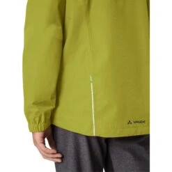Vaude Escape Bike Light Jacket Men - Wild Lime -Vaude vaude mens escape bike light jacket wild lime 1 1108519