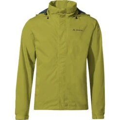 Vaude Escape Bike Light Jacket Men - Wild Lime -Vaude vaude mens escape bike light jacket wild lime 2 1108520