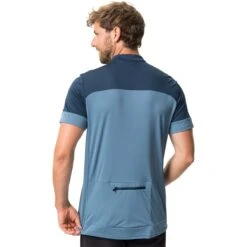 Vaude Men's Escape HZ Shirt - Blue Grey -Vaude vaude mens escape hz shirt blue grey 5 1380607