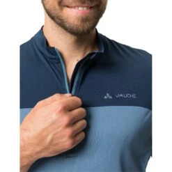 Vaude Men's Escape HZ Shirt - Blue Grey -Vaude vaude mens escape hz shirt blue grey 7 1380602