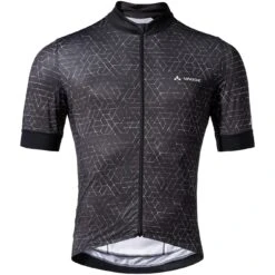 Vaude Men's Furka FZ Tricot Jersey - Black -Vaude vaude mens furka fz tricot black 4 1135564