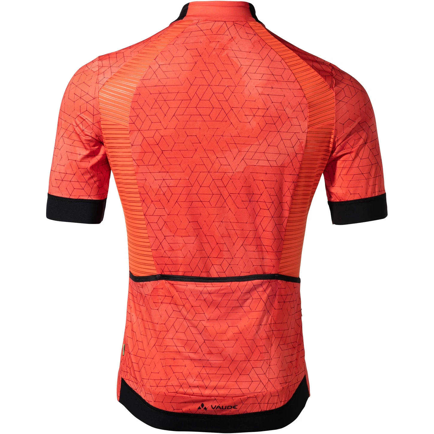 Vaude Men's Furka FZ Tricot Jersey - Glowing Red 6 Vaude Men's Furka FZ Tricot Jersey - Glowing Red - Image 4